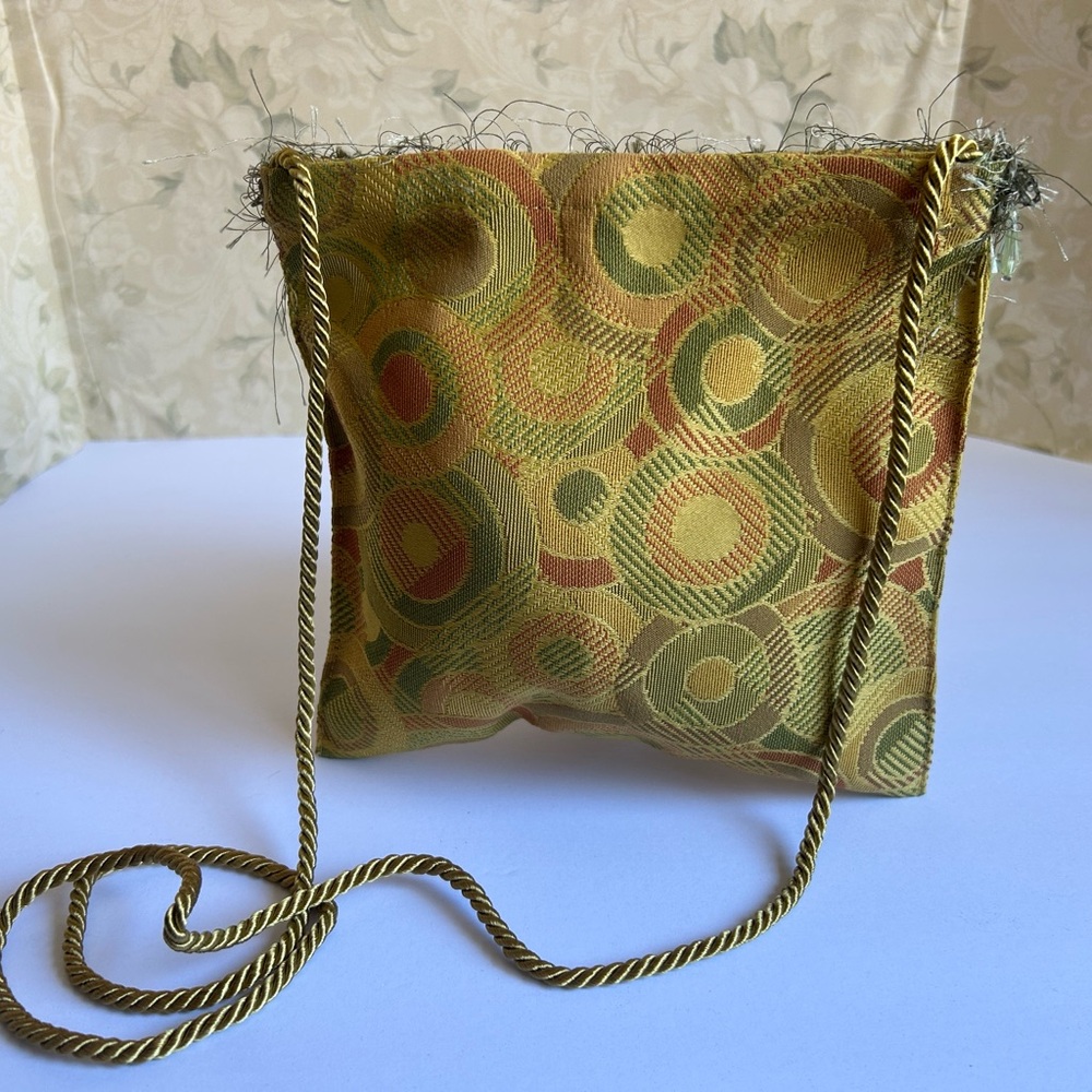 Stylish Green Patterned Women's Bag - Picture 2 of 3